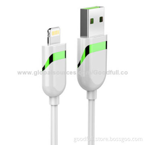 Colorful 3m Cable for iPhone 5, Customized Designs Welcomed